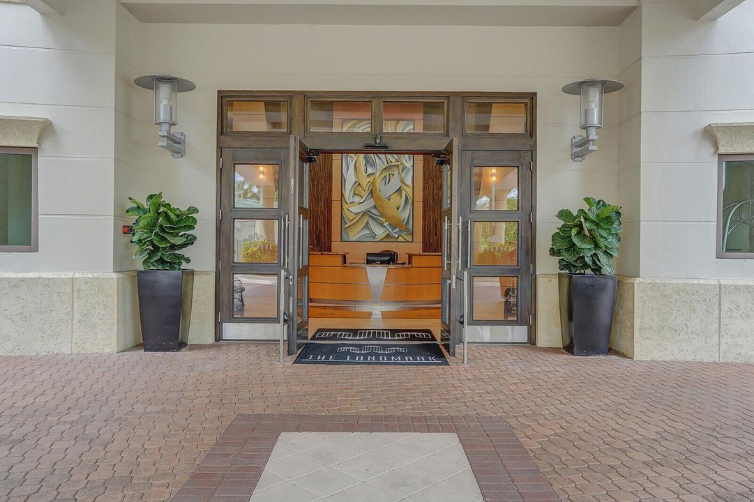 Landmark Entry into Lobby