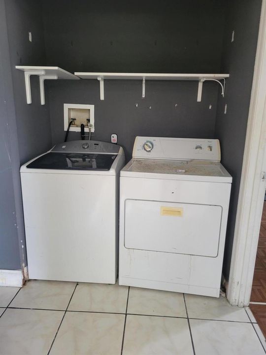 Laundry area