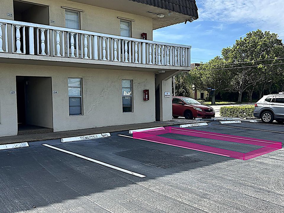 Designated Parking Spot