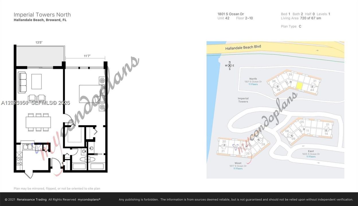 For Sale: $199,999 (1 beds, 1 baths, 646 Square Feet)