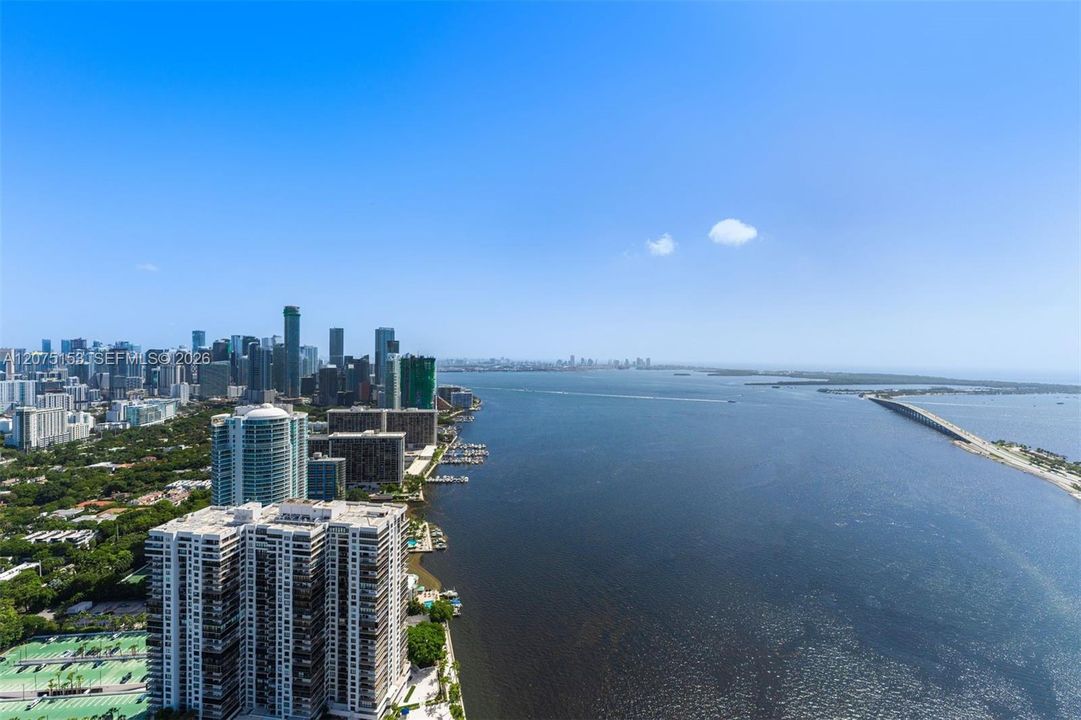 UNA Residences Brickell. One or more photos have been virtually staged.