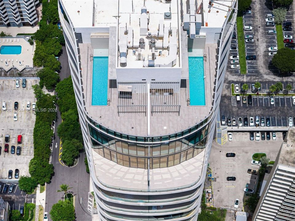 UNA Residences Brickell. One or more photos have been virtually staged.