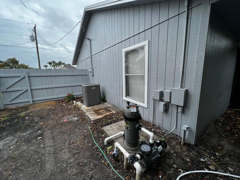 New Ac & Pool Pump
