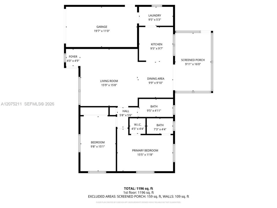 For Sale: $400,000 (2 beds, 2 baths, 1074 Square Feet)