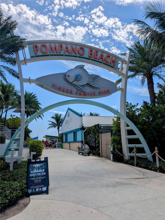 Pier by the beach