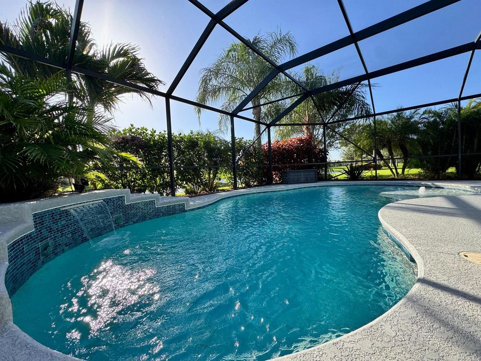 Pool Waterfall