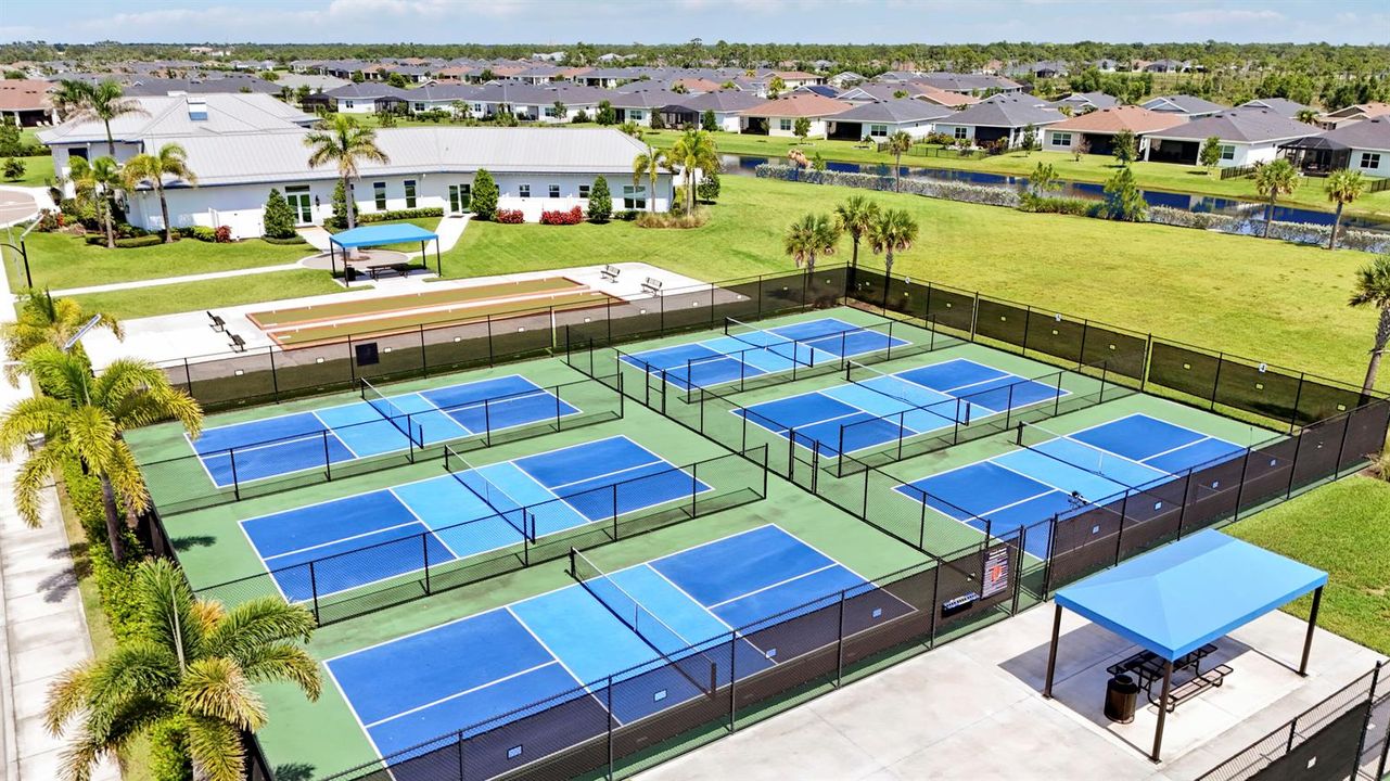 Pickleball courts