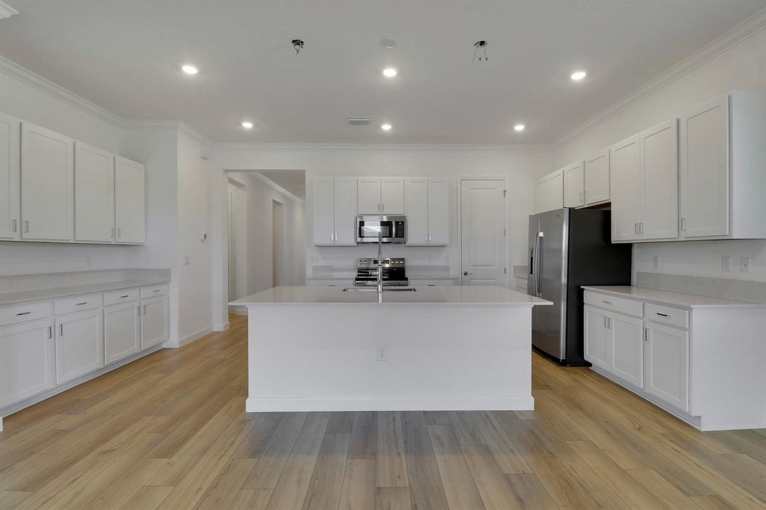 Kitchen Island view