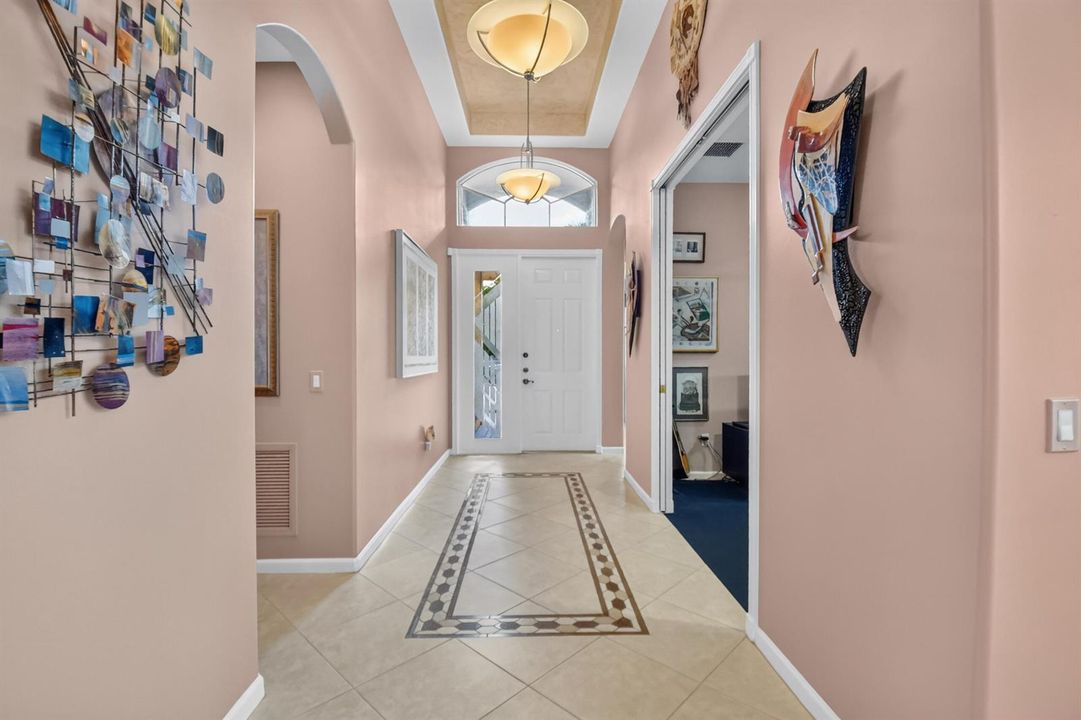 Dramatic & Elegant Foyer