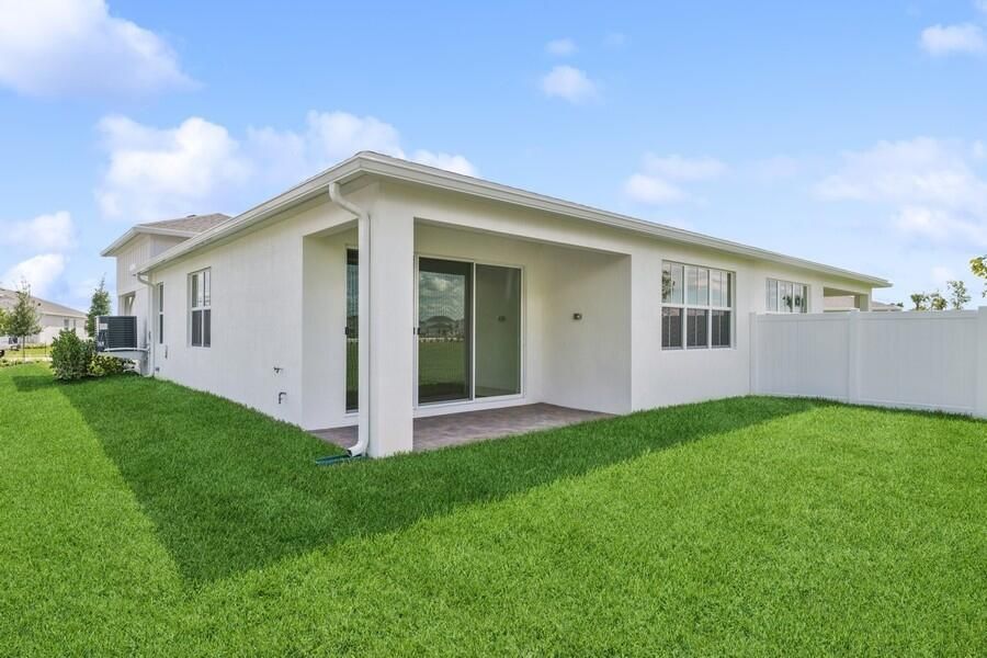 Backyard and Covered Patio