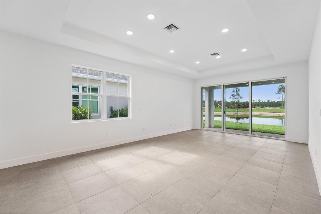 Great Room and Dining Area