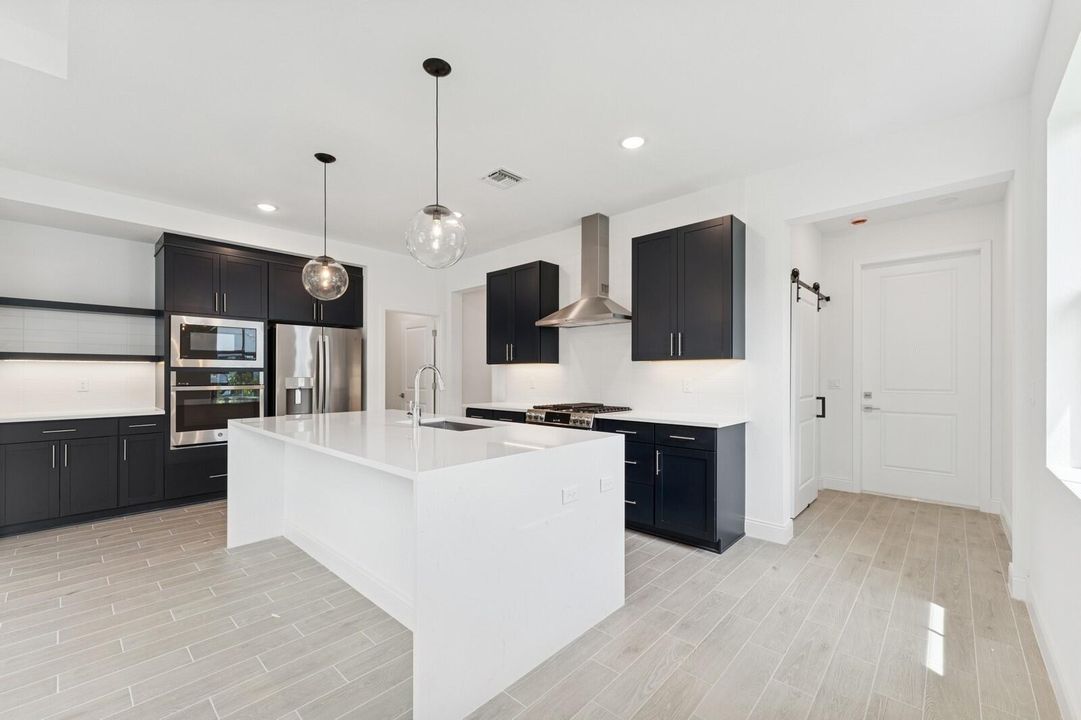 Kitchen and Foyer