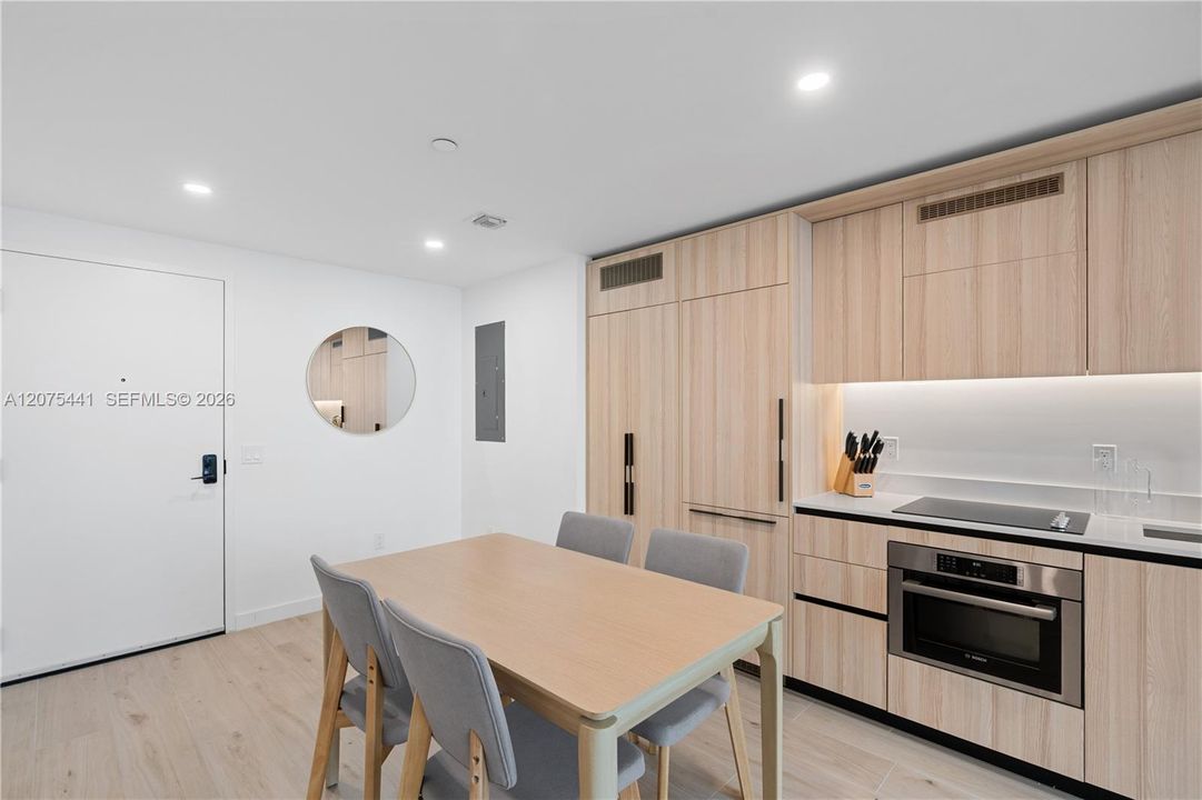 comfortable dining area