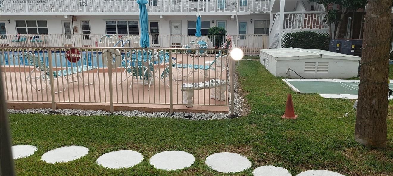 Pool area