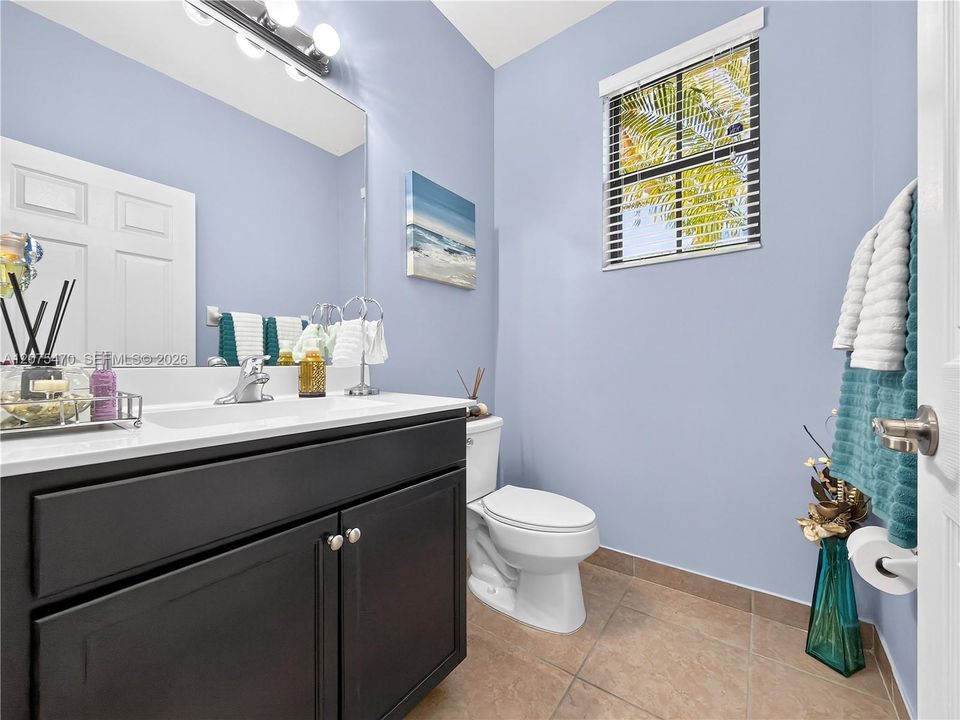 Downstairs half bathroom