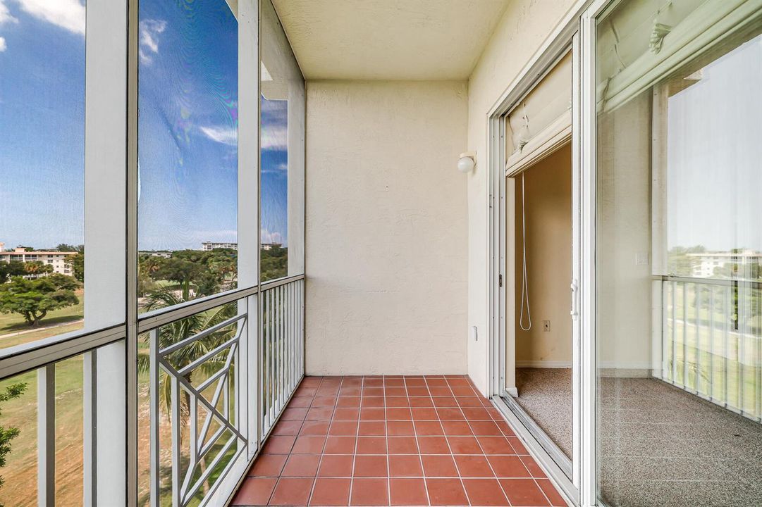 View from your private balcony