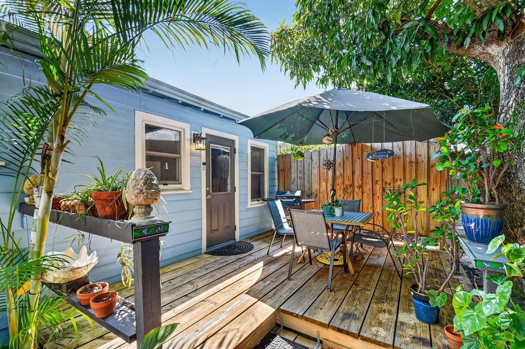 Back Patio Deck