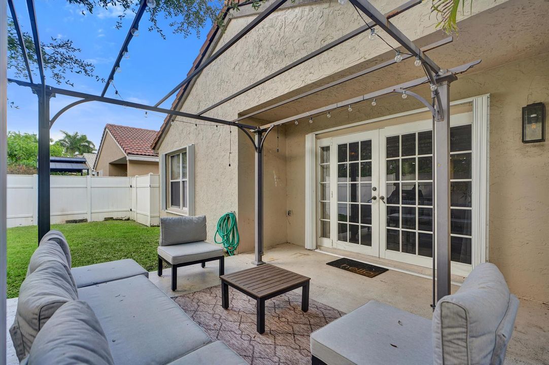 Back patio