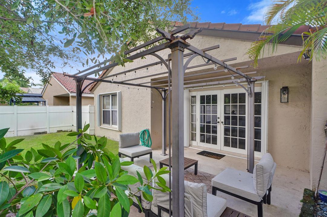 Back patio