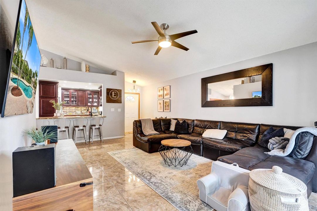 Living room area