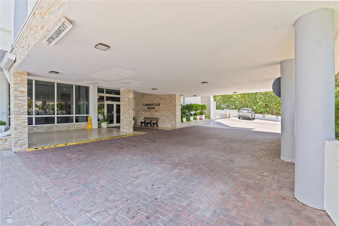 Entrance to building