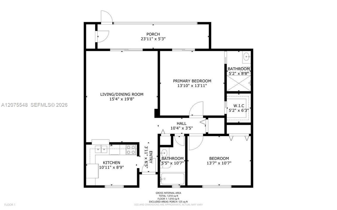 En Venta: $235,000 (2 camas, 2 baños, 965 Pies cuadrados)