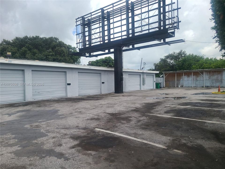 Parking and front