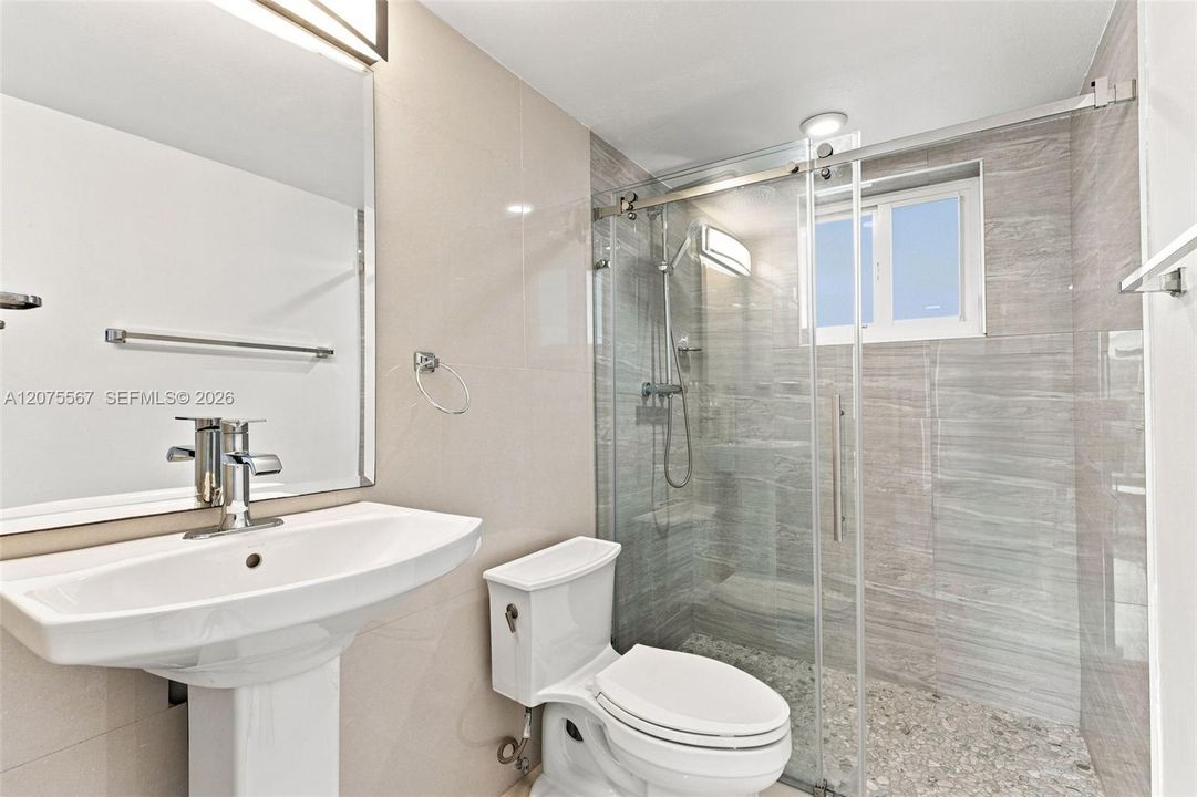 Downstairs bathroom.