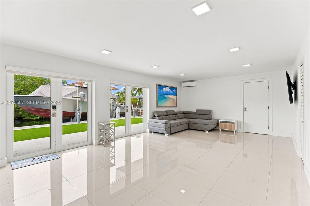 Downstairs Florida Room.