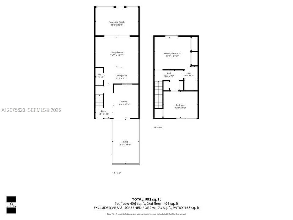 For Sale: $240,000 (2 beds, 1 baths, 1207 Square Feet)