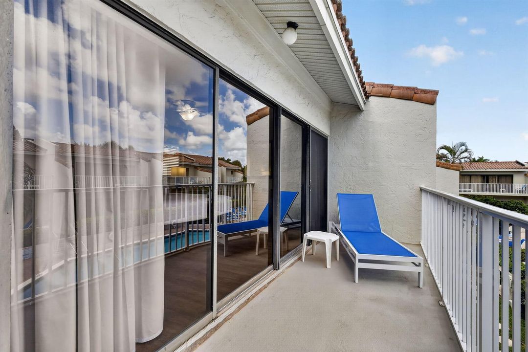 Patio outside Master Bedroom
