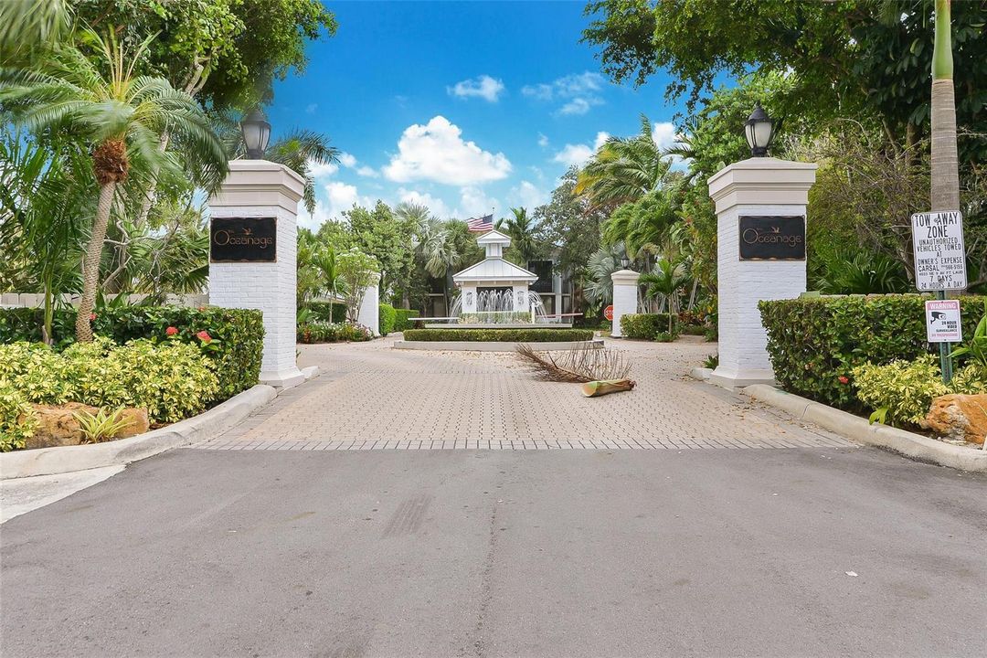 Gated and security entry