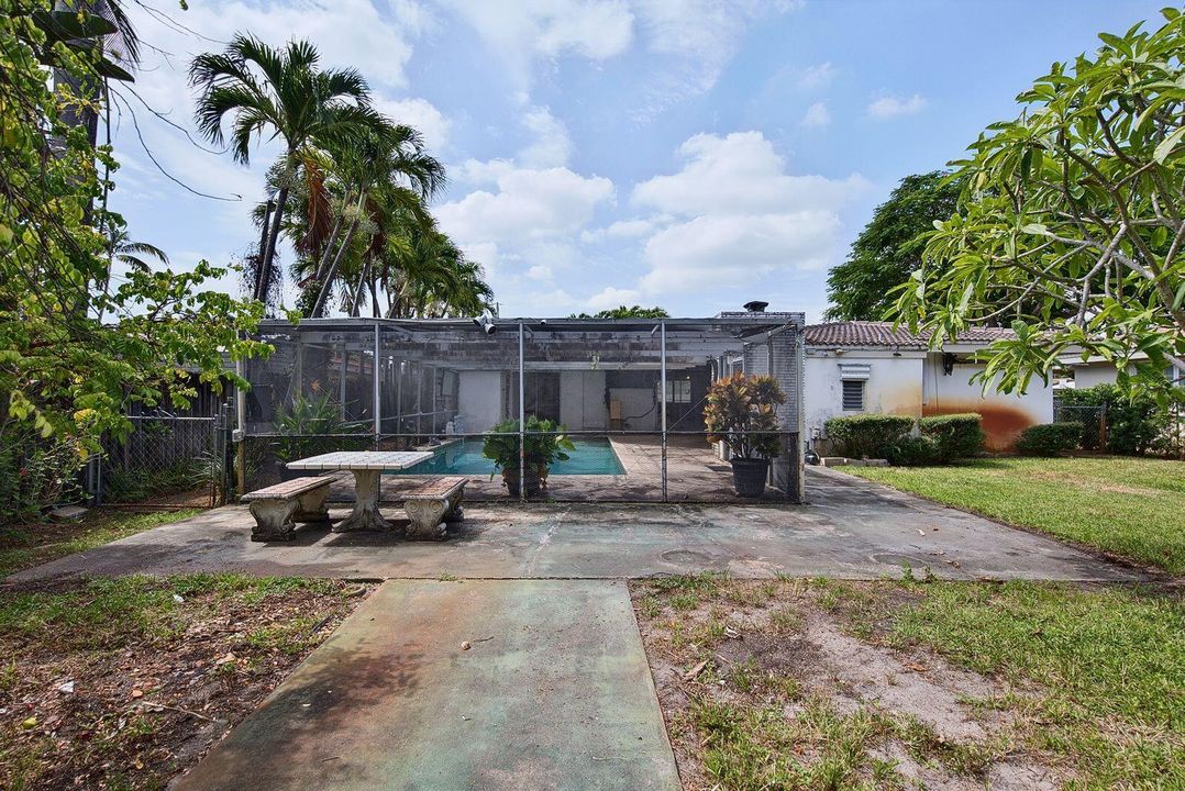 Pool and Backyard