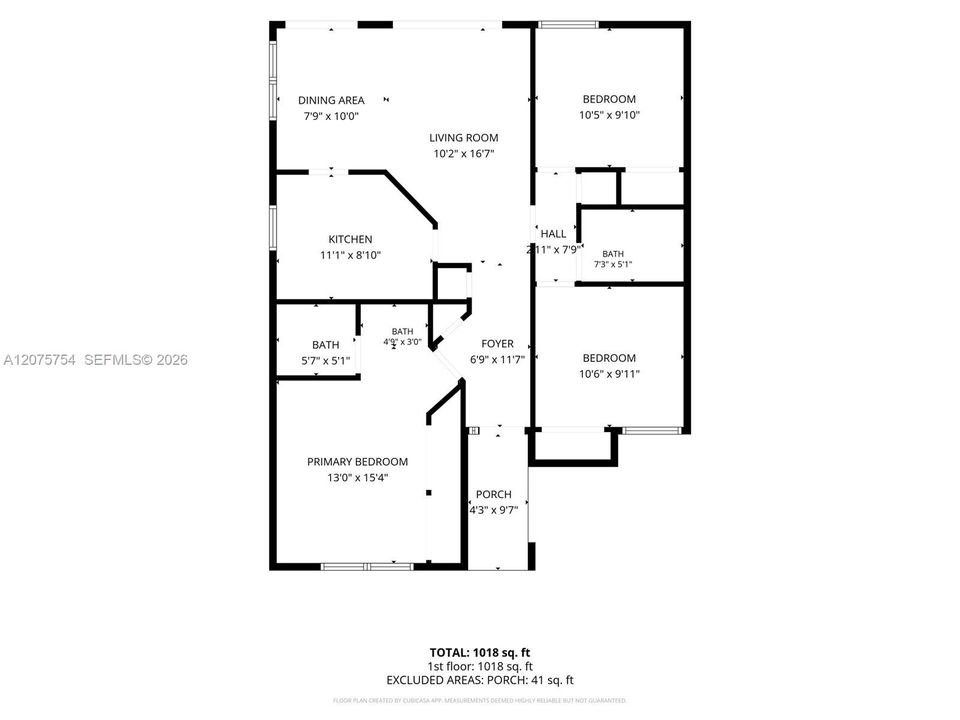 For Sale: $350,000 (3 beds, 2 baths, 971 Square Feet)