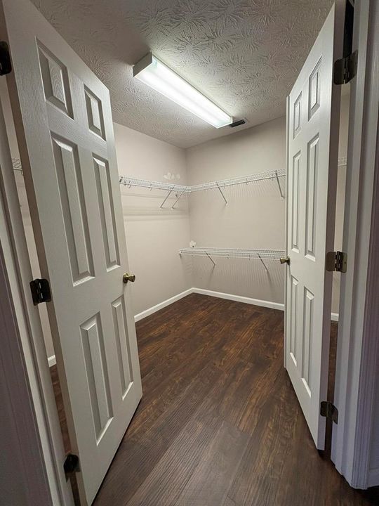 Master Suite Walk in Closet