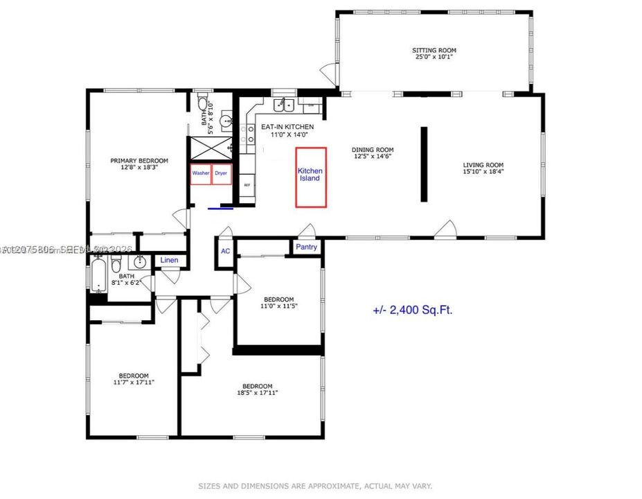 For Rent: $4,200 (4 beds, 2 baths, 2324 Square Feet)