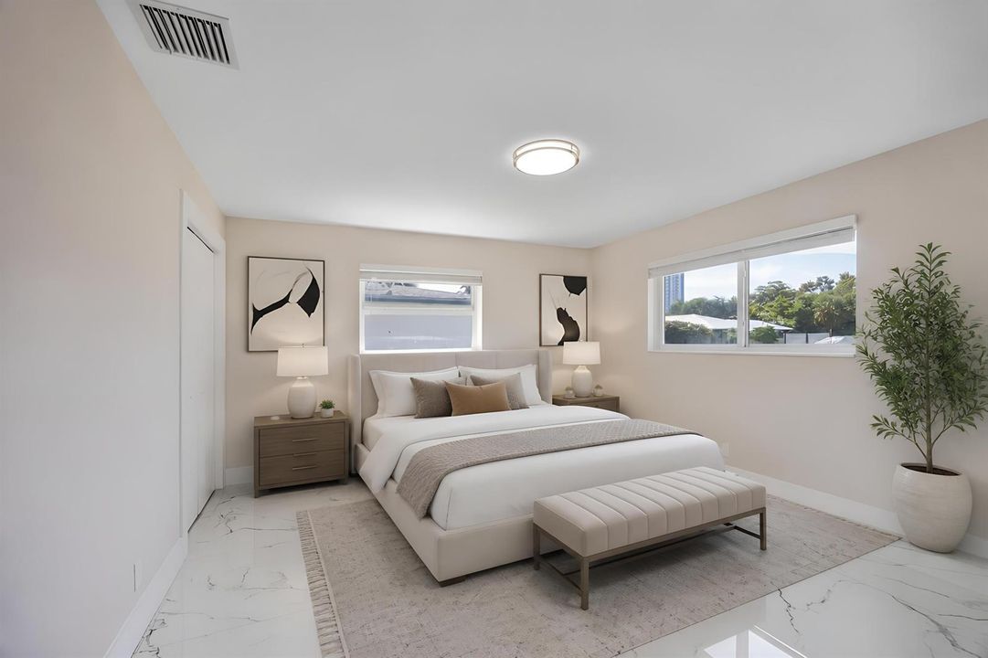 Virtual staging photo