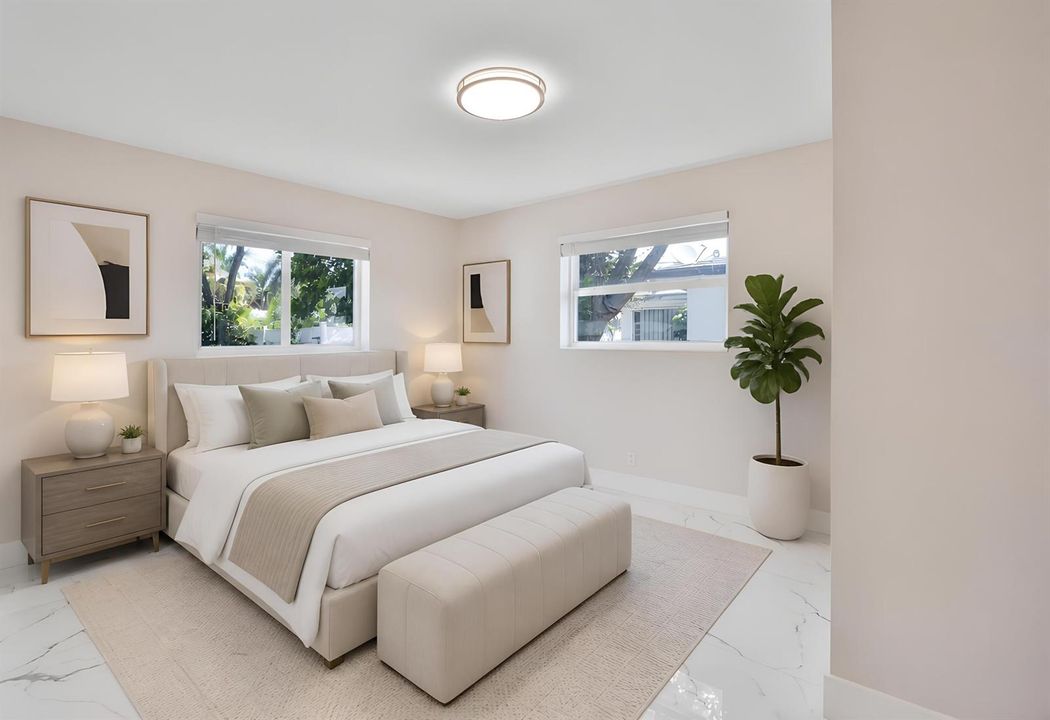 Virtual staging photo