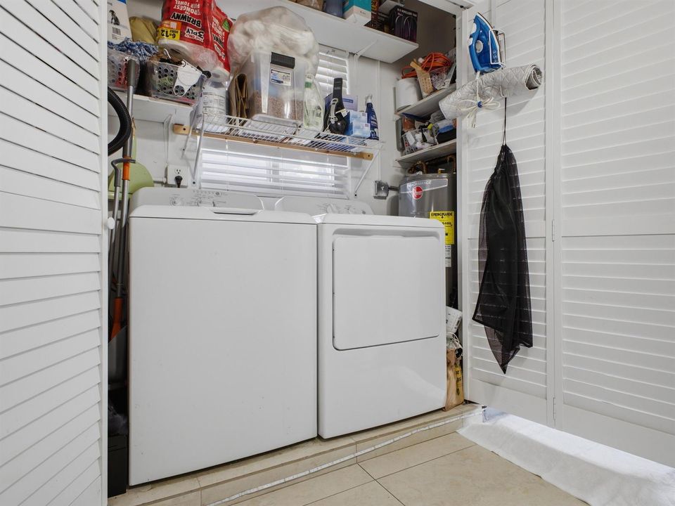 Unit A Laundry Closet