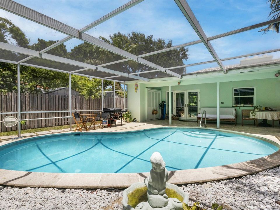 Large pool