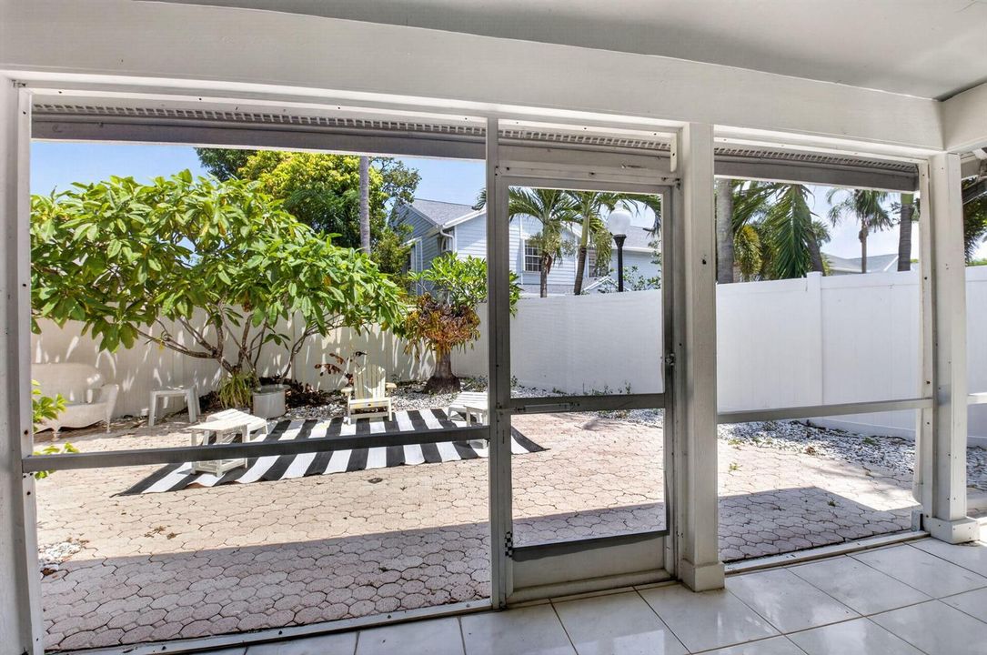 View to Backyard