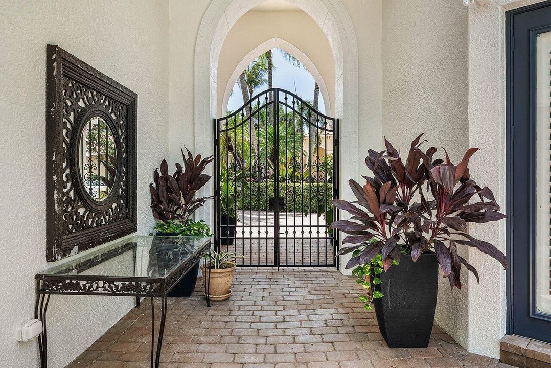 Courtyard Entrance within Gates