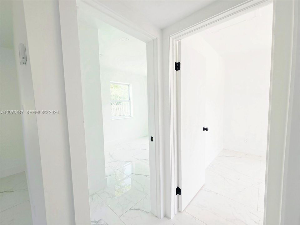 Entry for both bedrooms