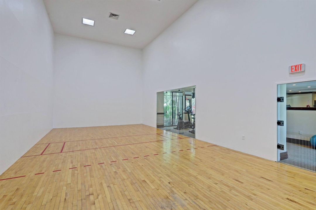 Indoor Racquetball Court