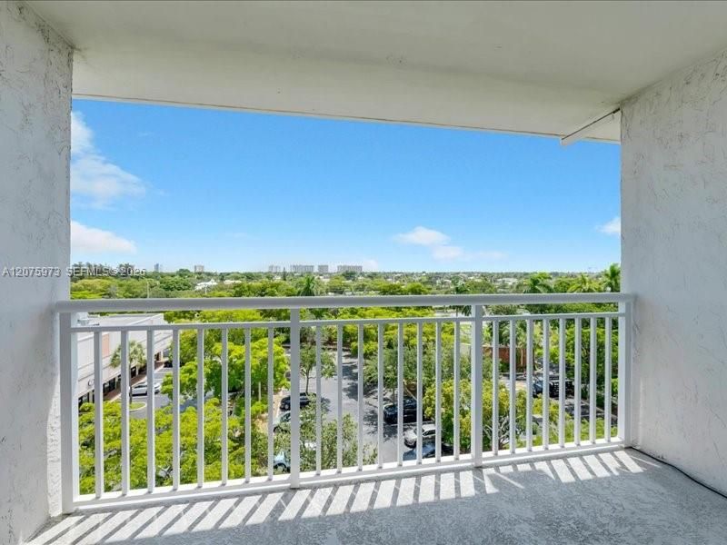 East Facing Balcony