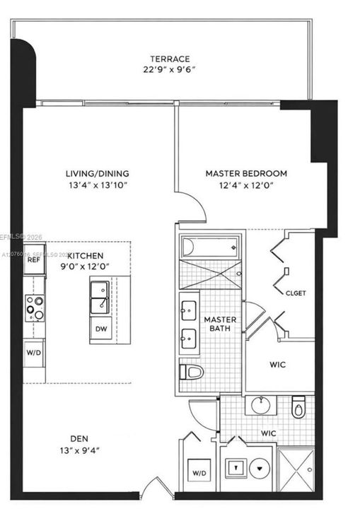 For Rent: $4,500 (1 beds, 1 baths, 938 Square Feet)