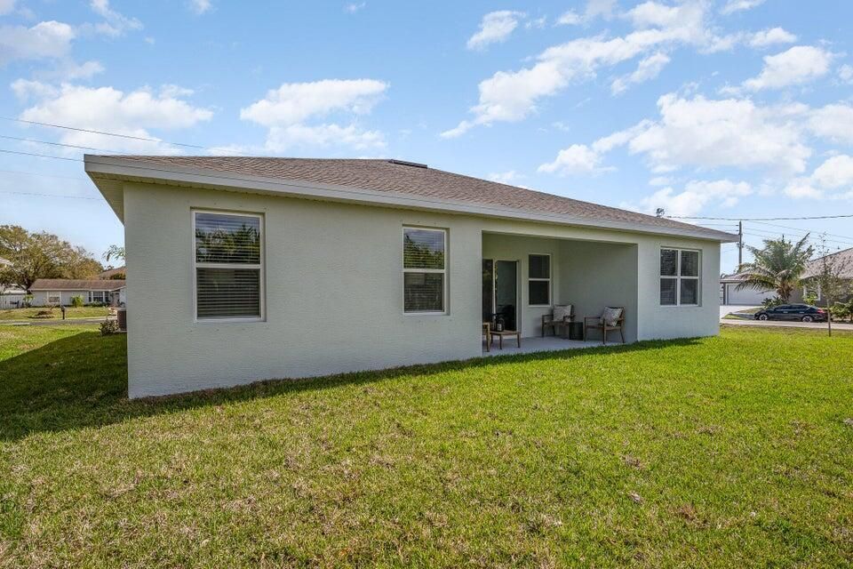 Rear View of Home