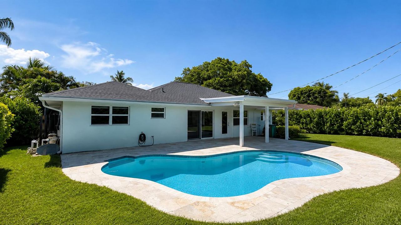 Pool area