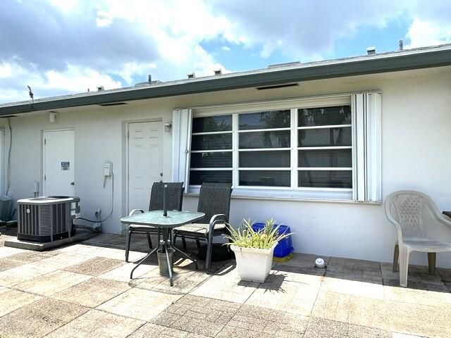 rear exterior and patio view