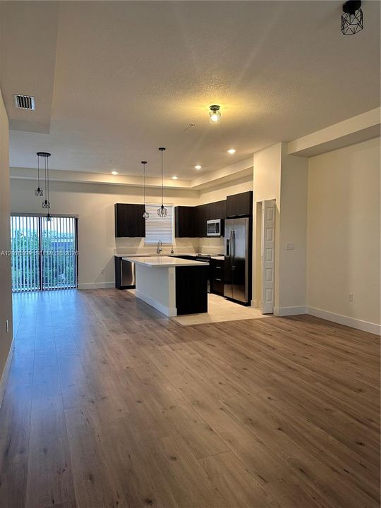 Entry - Kitchen & Living Room